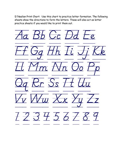 d'nealian cursive handwriting worksheets free|d'nealian worksheet maker.